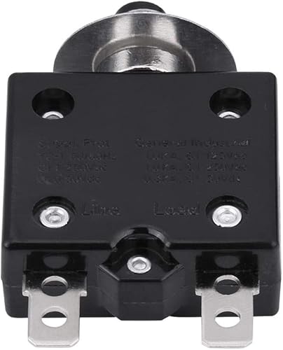 Interruttore Termico Di Interruttore Termico 12v 10a adatto perOverload Protector Circuit Breaker, Manual Reset Thermal Switch Breaker Over Current Pro - Honorern