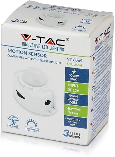 Sensore di Movimento a Infrarossi per Strisce LED - Honorern