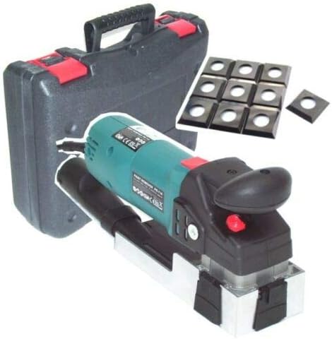 55187 - Fresa per vernice, 710 W + 10 lame di ricambio, smerigliatrice per vernice, fresa per valigie AWZ, pialla elettrica - Honorern