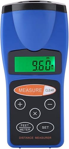 Telemetro Digitale, Misuratore di Distanza ad Ultrasuoni ad Alta Precisione CP-3008 Telemetro Portatile Telemetro Professionale - Honorern