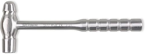 Beta 1377INOX 230 - Martelli con testa tonda e penna sferica per calderai e lattonieri in acciaio inossidabile - Honorern