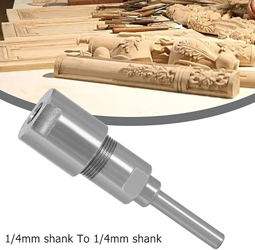 Asta di prolunga per fresatrice da 1/4', adatta per steli da 1/4', 8 mm e 6 mm (da 6 mm a 6 mm) - Honorern