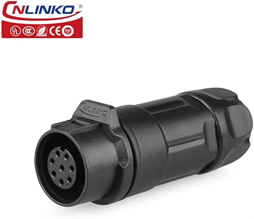 LP-12 Connettore industriale stagni IP68 Connettore circolare a innesto rapido Guscio in plastica PBT Connettore aviazione M16 Maschio e Femmina a 2-8 Pin (6 Pin) - Honorern