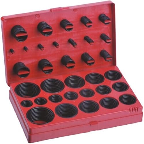 Kit o-ring, assortimento di guarnizioni a rondella, set con 32 misure, in gomma nitrilica di livello ingegneristico (NBR/Buna), ideale per lavori idraulici e di manutenzione, 419 pezzi - Honorern
