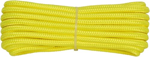 006099826 Treccia poliestere alta tenacità giallo flu 10 mm - 10 mt - Honorern