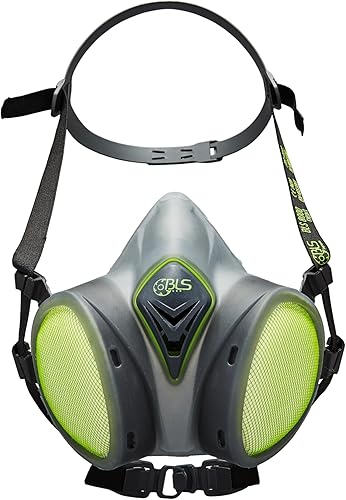 Semimaschera riutilizzabile 8400next ABEK1P3 R D | 1 Semimaschera senza manutenzione con filtri combinati integrati | Certificato CE | Made in Europe - Honorern