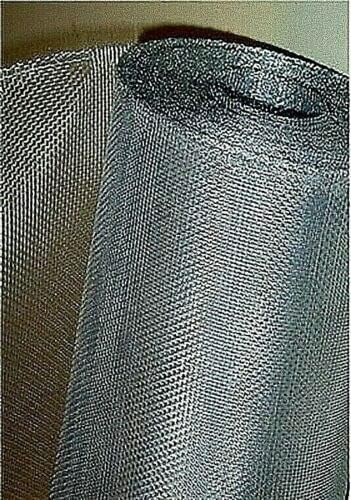 Rete Zanzariera in Alluminio su misura 120 cm x 2 metri Resistente e Robusta maglia 18x16 ideale per Ricambio Colore Grigio Marca California Alta Qualità - Honorern