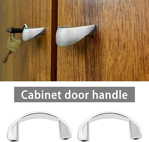 10 Set Maniglie Per Mobili Maniglie Per Armadio Con Distanza Dal Centro Di 32 Mm Maniglie Vintage In Argento Opaco Per Mobili Per Mobili Decorazione Cucina con Viti - Honorern