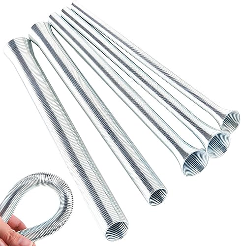5 Pezzi Set Di Piegatubi a Molla, Piegatubi a Molla, Manuale Piegatrice a Molla, Spring Tube Bender, Per Tubi In Rame, Alluminio e Acciaio a Parete Sottile - Honorern