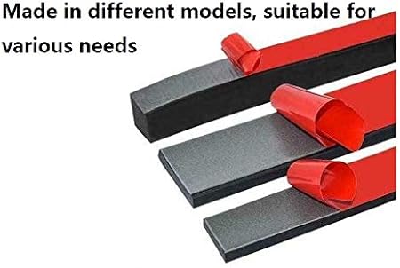 Guarnizione in gomma piatta con striscia di gomma-3 mm di spessore e 15 mm di larghezza (1 metro - Honorern