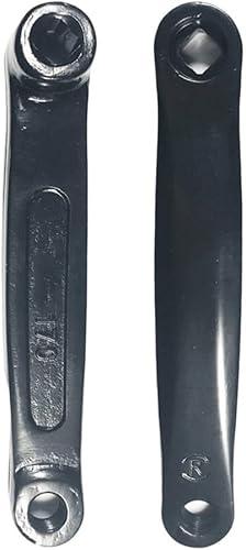 Coppia di pedivelle di ricambio in acciaio da 170 mm per bici da fitness indoor - Honorern