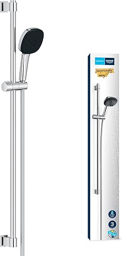 Grohe Vitalio Comfort 110 Set asta doccia a tre getti (Rain, Jet, Massage), 26932001 - Honorern