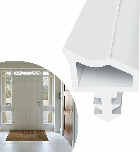 Guarnizione Marrone per Porta Finestra【10m】, Guarnizione in Gomma Guarnizione per Finestre Garage e Porte - Honorern