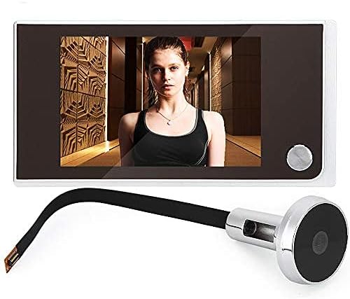 Spioncino Elettronico Digitale Con Telecamera, Monitoraggio Elettronico Videocamera Spioncino Digitale Porta Blindata Da 3,5 'lcd Digitale Da 120 Gradi Visualizzatore Di Videocitofono Wireless. - Honorern
