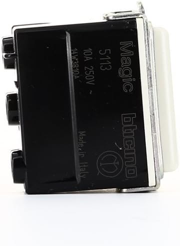 Bticino S5113F Serie Magic Presa 2 Poli e Terra, 10A, Avorio [versione per il professionista] - Honorern