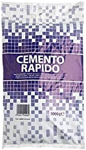 Rassasie D0060012 Cemento Rapido in Polvere Fissaggio, Grigio. - Honorern