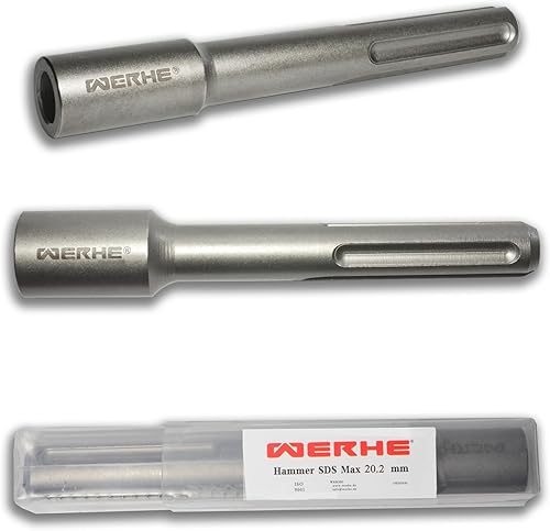 Professional SDS Max Ø20,2mm 165x30mm chiodo di terra per l'inserimento di dispersori di terra profondi dispersore di terra - Martello a martello picchetto driver driver Driver - Honorern
