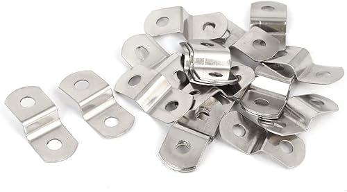 30x13x7mm Metallo Z Forma Foto Cornice Bretelle, 20pz Immagine Staffe per Collegamento - Honorern