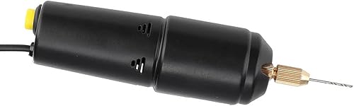 Mini trapano elettrico portatile USB DC 5V Trapano portatile con punte 3pc Utensili rotanti artigianali per carta in plastica di legno - Honorern