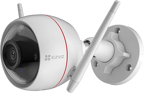 EZVIZ C3W Full HD Telecamera di Sicurezza Intelligente Esterna, Con Sirena E Luce stroboscopica - Visione Notturna A Colori - Honorern