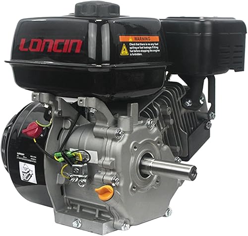8 HP LONCIN G252 F T/Q Motore Benzina Albero 4 Tempi Albero cilindrico 25,4 - Honorern