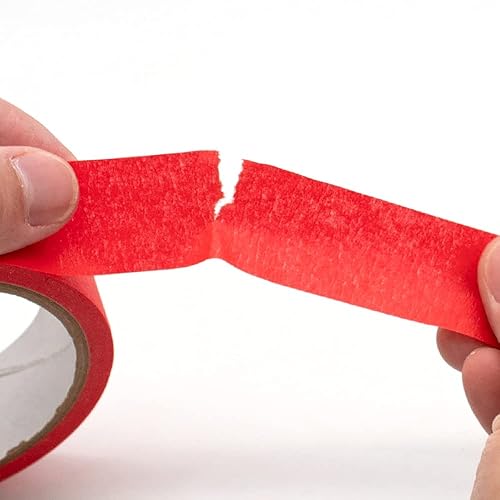 2 rotoli di nastro adesivo, lunghezza 20 m, nastro di carta testurizzata scrivibile, nastro adesivo per pittura artigianato decorazione (20 mm, verde) - Honorern