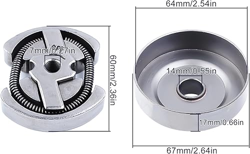 325' Kit pompa olio tamburo frizione, per motosega Per Husqvarna 240 240E 236 236E 235 235E, 581 06 39 01, 581063901, 530 06 93 42, 530069342, 530014949, 530 01 49 49 49 - Honorern