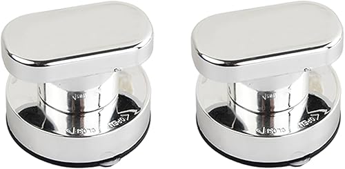 2 Pezzi Forte Ventosa Pull Maniglie, Maniglia Adsorbente Ventosa Tira, Maniglia della Porta Vasca da Bagno, Ventosa Cassetto Pull, Porta Maniglia per Frigorifero, Maniglia Porta Adesiva - Honorern