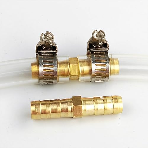 2 pezzi 19mm in ottone tubo flessibile, portagomma in ottone 19mm (3/4') passacavo cavo di fissaggio, tubo flessibile in ottone connettore di fissaggio, raccordi connettore filettato maschio - Honorern