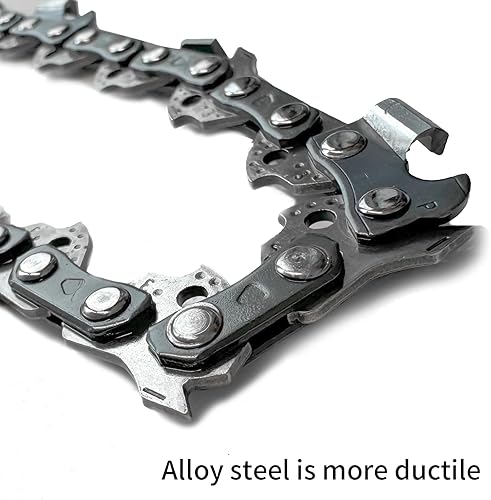 Reevnnmer3 catene di ricambio per motosega da 30,5 cm, passo LP da 3/8', calibro 1,1 mm, 46 maglie, soddisfa gli standard ANSI - Honorern