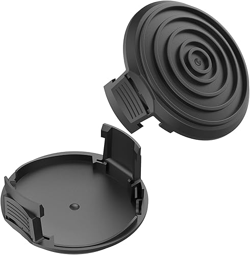 2 Pezzi Tappi per Bobina Compatibile con Tagliaerba Worx WG184E WG184 WG190 WG191 WG168, WA0037 Sostituzione del Tappo per Bobina per Worx Decespugliatori - Honorern