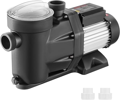 VEVOR per Piscina Fuori Terra, 220 V a 240 V a Doppia Velocità 1450/2860 giri/min 1800 W 33000 L/H max. Potente, Per Piscina a Risparmio Energetico per Piscina Fuori Terra - Honorern