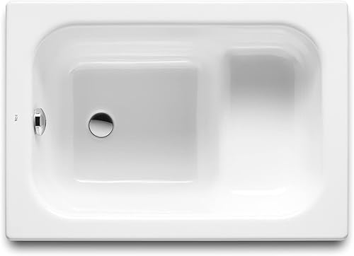 Roca A213100001-Bañaseo Contesa bianco vasca da bagno in acrilico-Vasca da bagno in acciaio-Contesa-Bañaseo-100 x 70 cm - Honorern