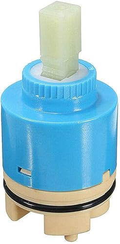 SUPERTOOL Cartuccia in ceramica, 40 mm, valvola di ricambio durevole per rubinetto da cucina e bagno (1 pezzo) - Honorern