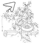 opzioni di cuscinetto 42 ' Deck Cinghia HUSQVARNA ct150xp CTH150 DOPPIO ct160 cth160 cth170 cth172 cth180xp - Honorern