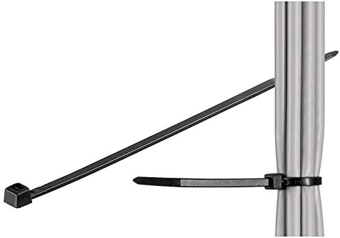 Techly 306585 Fascette Fermacavi 200x4,8mm con Targhetta 13x28mm 100 pz Bianco Bianco - Honorern