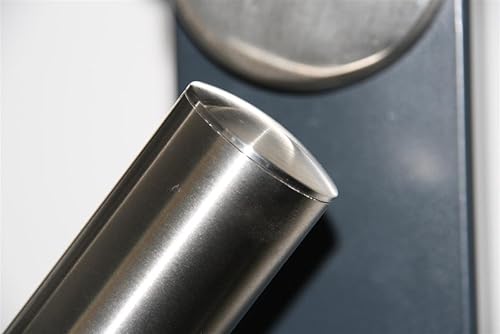 Corrimano in acciaio Inox V2A, 42,4 mm 240K lucido da parete, fino a 6 metri - Honorern