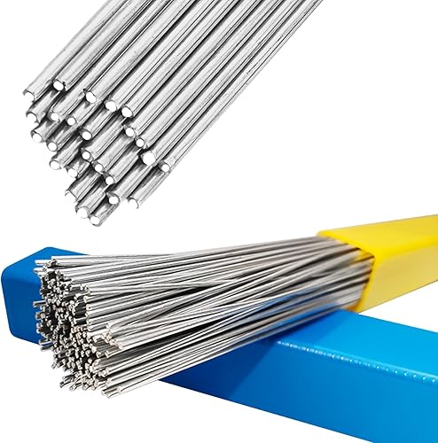 60 Pezzi Bacchetta per Saldatura, Barre di Saldatura in Alluminio, Bassa Temperatura, Bacchette di Saldatura per Saldatura in Ottone Riparazione Brasatura e Ingegneria - Honorern